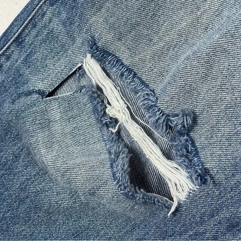 Blank NYC The Howard Mid-Rise Loose‎ Fit Organic Cotton Button Fly Jeans Size 30 - Picture 8 of 16
